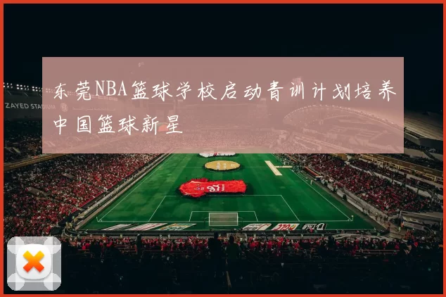 东莞NBA篮球学校启动青训计划培养中国篮球新星